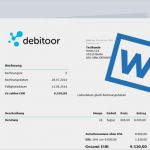 Rechnung Word Vorlage Genial Wie Erstelle Ich Eine Rechnung In Word