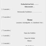 Rechtliche Hinweise Homepage Vorlage Beste Deckblatt Facharbeit Klasse 9