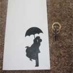 Regenschirm Basteln Vorlage Neu Kreativ Oder Primitiv Crayon Art Pärchen Im Regen