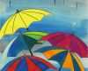 Regenschirm Basteln Vorlage Schönste Schmuddelwetter Farbenfrohe Regenschirmparade