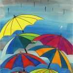 Regenschirm Basteln Vorlage Schönste Schmuddelwetter Farbenfrohe Regenschirmparade