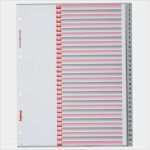 Register 1 31 Vorlage Cool Kolma Zahlenregister Indexe Longlife A4 Grau 1 31 Chf 13