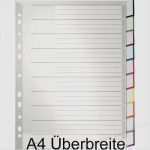 Register 1 31 Vorlage Elegant Deckblatt Register 1 31 Vorlage Best Leitz 4370 A4