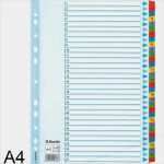Register 1 31 Vorlage Erstaunlich Esselte Mylar A4 1 31 Karton Register Böttcher Ag