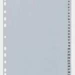 Register 1 31 Vorlage Großartig Kunststoffregister Zahlen Register 1 31 Monat Tag