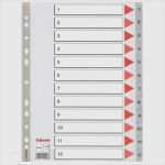 Register 1 31 Vorlage Schönste Deckblatt Register 1 31 Vorlage Gut Przekładki Esselte