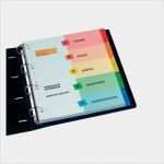 Register ordner Vorlage Genial Microsoft Word Template L7411 12