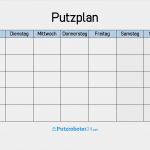 Reinigungsplan Arztpraxis Vorlage Bewundernswert Haushaltsplan Für Singles