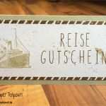 Reisegutschein Hamburg Vorlage Wunderbar Reise Gutschein "ticket Style" Travel Voucher T