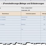 Reisekostenabrechnung Vorlage Ausland Einzigartig Reisekostenabrechnung Excel sofort Download