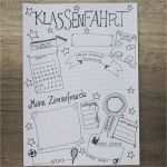 Reisetagebuch Klassenfahrt Vorlage Hübsch K L A S S E N F A H R T Für Eine Schöne Erinnerung An