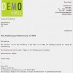 Reservierung Hotel Vorlage Schön Anzahlung
