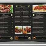 Restaurant Beschreibung Vorlage Cool original Trifold Vorlage Für Faltbare Speisekarte