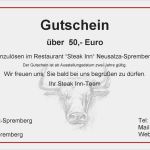 Restaurant Gutschein Vorlage Erstaunlich Steak Inn – Hotel & Restaurant Das Steak Restaurant In