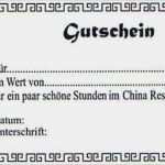 Restaurant Gutschein Vorlage Süß China Restaurant Hotel Cao Hemmingen Arnum