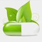 Rezept Medikament Vorlage Schönste Tablet Mit Blättern Auf Weißem Hintergrund Vektor