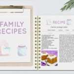 Rezept Vorlage Word Bewundernswert Rezept Vorlage Editierbare Kochbuch Doc Vorlage Druckbare