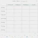 Rezepte Drucken Vorlage Schön Gratis Wochenplan Vorlage Zum Ausdrucken Für Den