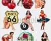 Rockabilly Tattoo Vorlagen Cool Rockabilly Retro Pinup Waterslide Decals 9 Great Tattoo