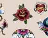 Rockabilly Tattoo Vorlagen Gut Old School Tattoos Motive Infos & Vorlagen