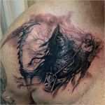 Rocker Tattoos Vorlagen Erstaunlich 40 Eklige Horror Tattoos Pinterest