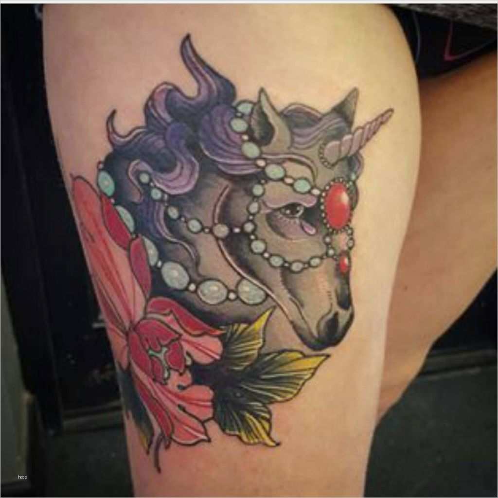 Rocker Tattoos Vorlagen Gut Tattoovorlage Einhorn Mit Perlen