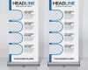 Roll Up Design Vorlagen Großartig Creative Roll Up Banner Design Template Royalty Free Vector