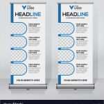 Roll Up Design Vorlagen Großartig Creative Roll Up Banner Design Template Royalty Free Vector