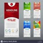 Roll Up Design Vorlagen Gut Design Roll Up Banner Für Wirtschaft Und Werbung Mit Rot