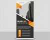 Roll Up Vorlage Fabelhaft orange Schwarz Kreative Banner Vorlage Roll Up
