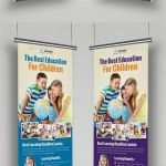 Roll Up Vorlage Indesign Best Of School Promotion Roll Up Banner Signage Indesign