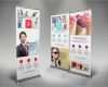 Roll Up Vorlage Indesign Schönste Corporate Roll Up Banner Template