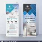Roll Up Vorlage Indesign Wunderbar Vertikale Roll Up Banner Template Design Für Ankündigen