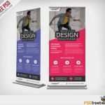 Roll Up Vorlage Photoshop Neu Corporate Outdoor Roll Up Banner Free Psd
