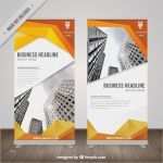 Roll Up Vorlage Photoshop Wunderbar Rolar Negócios formas Geométricas Em tons De Laranja