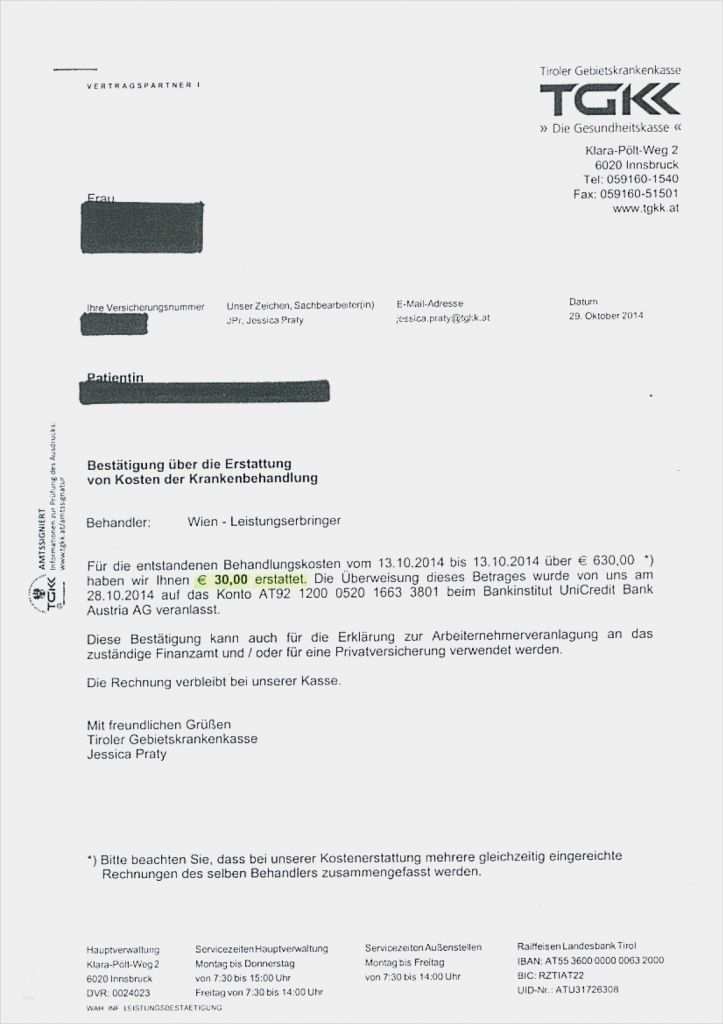 Rückerstattung Schreiben Vorlage Krankenkasse Gut Krankenkasse Speist Privatpatienten Mit Peanuts Ab