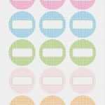 Runde Etiketten Vorlage Erstaunlich Verpackungen Und Etiketten Für Geschenke Aus Der Küche