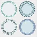 Runde Etiketten Vorlage Wunderbar Runde Etiketten Mit ornamentalen