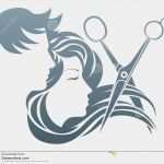 Salonkonzept Friseur Vorlage Erstaunlich Friseur Man Und Frauen Scheren Konzept Vektor Abbildung