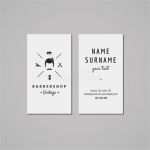 Salonkonzept Friseur Vorlage Erstaunlich Visitenkarte Konzept Des Entwurfes Des Friseursalons