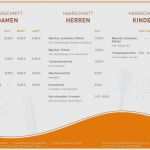 Salonkonzept Friseur Vorlage Hübsch Preisliste Vorlage Friseur Schönste Preise Bei Haarsalon