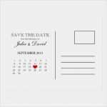 Save the Date Kalender Vorlage Schönste Kalender Save the Date Postkarte