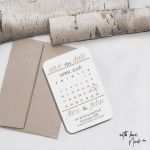 Save the Date Kalender Vorlage Wunderbar Mini Rose Gold Save the Date Calendar Magnet by