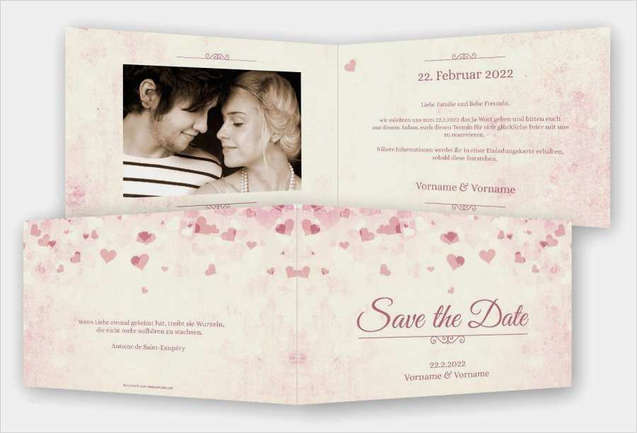 Save the Date Vorlage Kostenlos Neu Hochzeit Save the Date Karten Vorlage Feinekarten