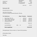 Schadensersatz Rechnung Vorlage Erstaunlich Rechnungsvorlage Schweiz Für Word &amp; Excel Kostenlos