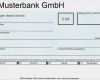 Scheck Vorlage Word Genial Scheck –