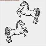 Schermotive Für Pferde Vorlagen Erstaunlich Großzügig Hufeisen Vorlage Ideen Entry Level Resume