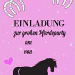Schermotive Für Pferde Vorlagen Inspiration Pferde Geburtstagsparty tolle Ideen Für Einen Gelungenen