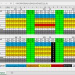 Schichtplan Vorlage 3 Schichten Süß Farbig Hervorheben Bei Geb Excel 13 Microsoft