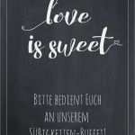Schilder Hochzeit Vorlagen Cool Love is Sweet Schild Für Hochzeit Im Tafel Look